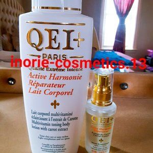 QEI Multi Vitamin Lightening Serum & Body Lotion With Carrot Extract /500 ML
